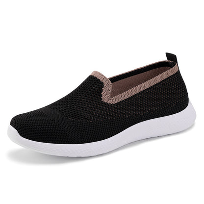 Summer Low-cut Women's Casual Shoes GRJ2 Black - D&A