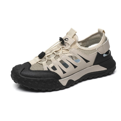 Outdoor Sports Upstream Dry Breathable Large Hole Mesh Surface Shoes - D&A