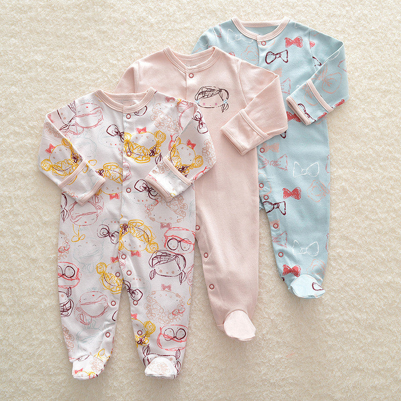 Baby crawling suit baby onesies 13style - D&A