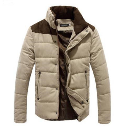 Warm Causal Parkas Male Outerwear Windbreak Jackets Coats - D&A
