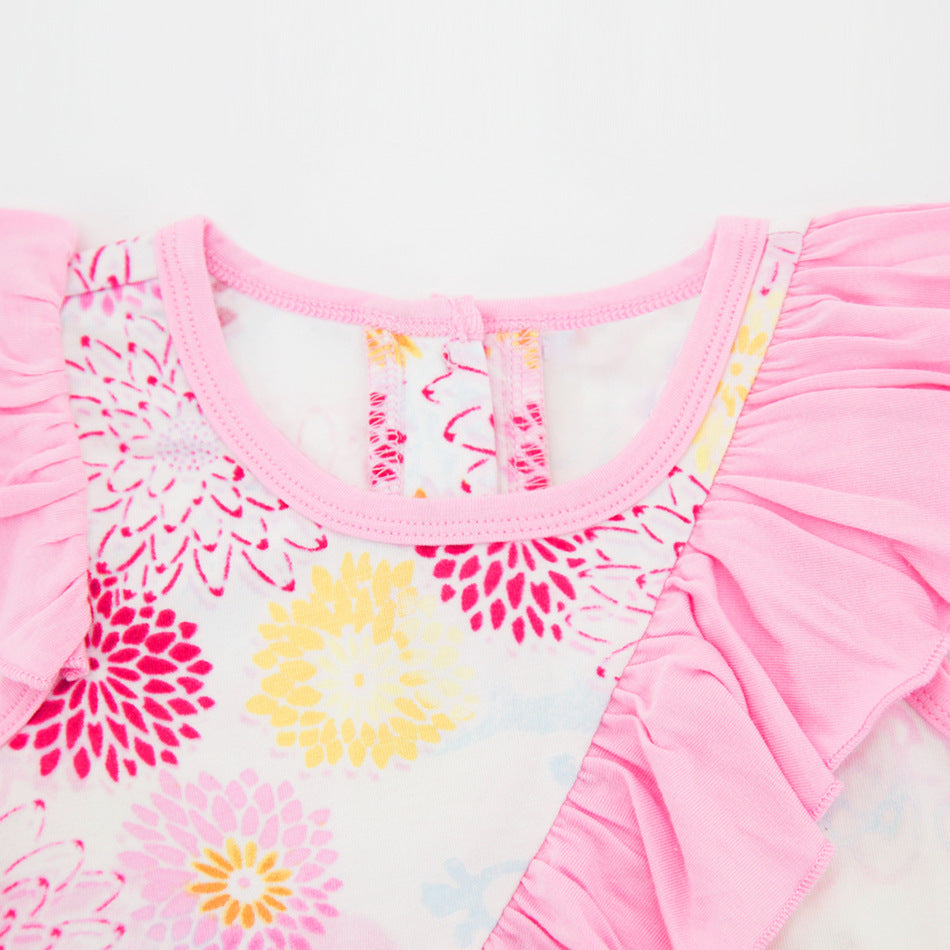Summer Children's Clothing Bamboo Fiber Baby Clothing - D&A