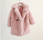 Big Kids Fur Coat In Autumn And Winter Coat - D&A