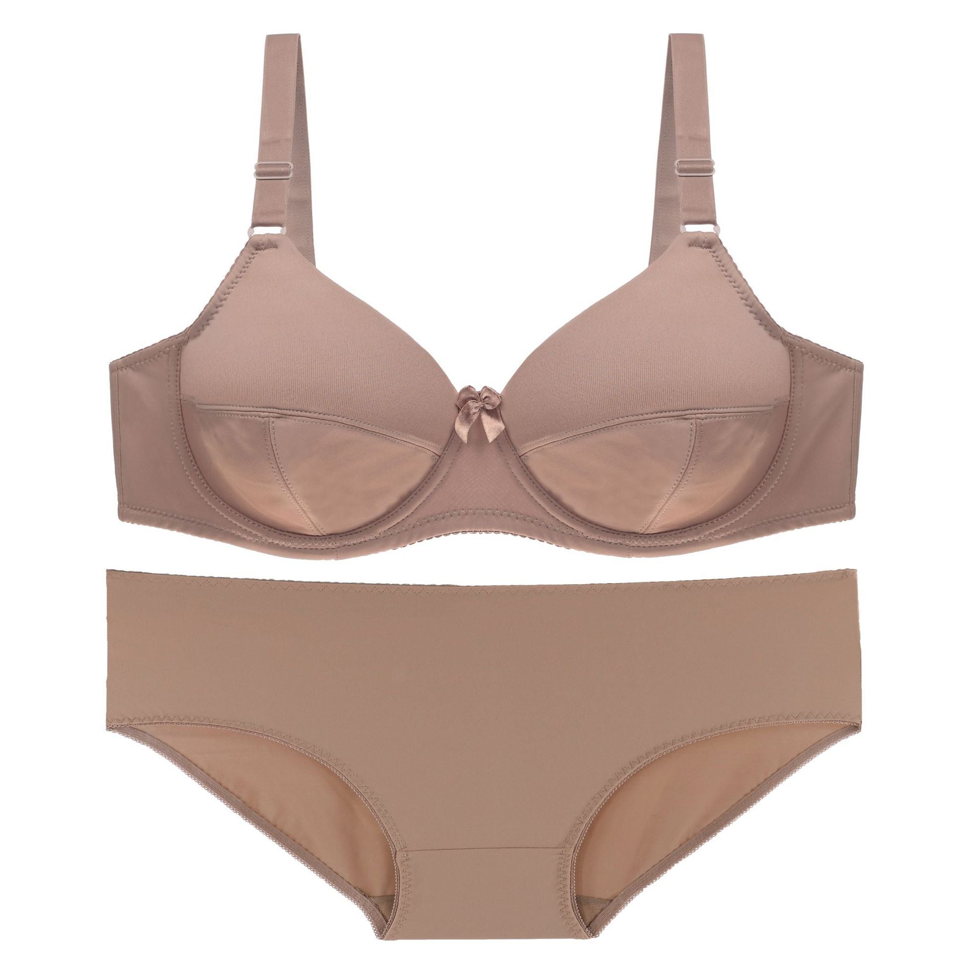 Comfortable breathable bra Khaki - D&A