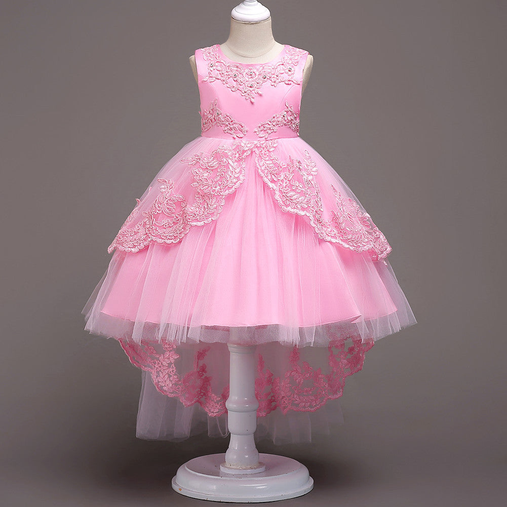 Children's dresses princess dresses Pink - D&A