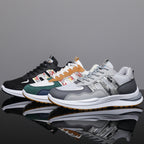 Plus Size Men's Mesh Breathable Sports Casual Shoes - D&A
