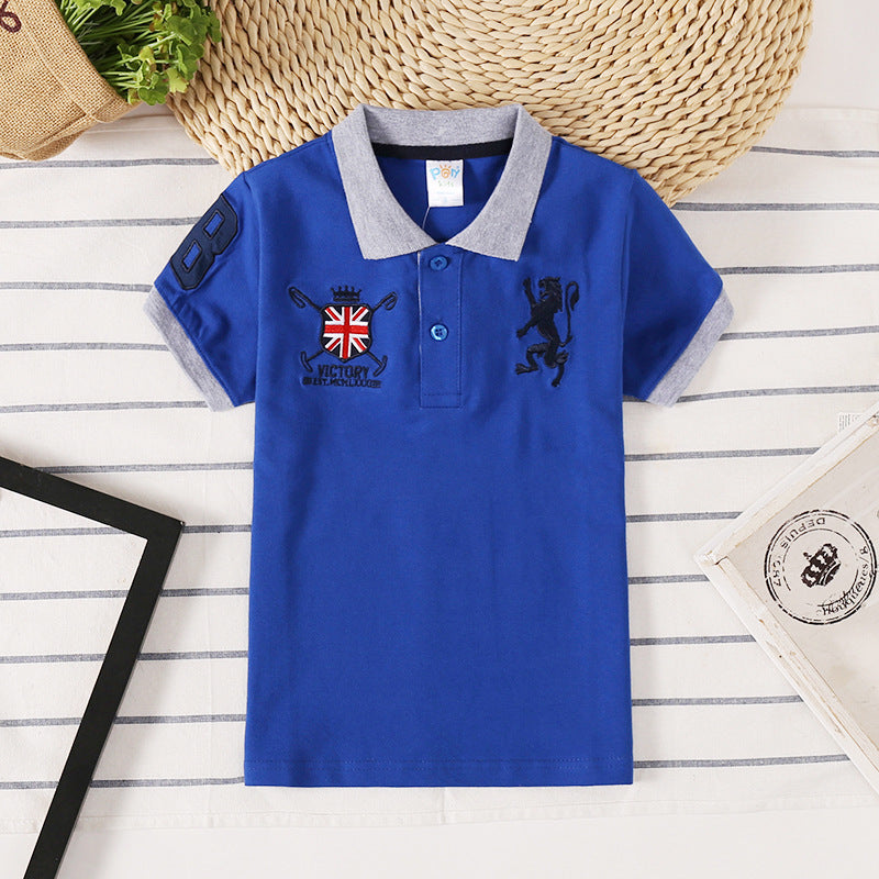 polo kids shirt boys Blue - D&A