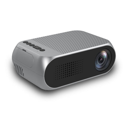 Projector supports HD 1080P mini home pico projector Grey EU - D&A