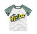 Children's Wear Summer New Korean Children's Boys Cotton T-shirt Men's Treasure In Children's Short Sleeves - D&A