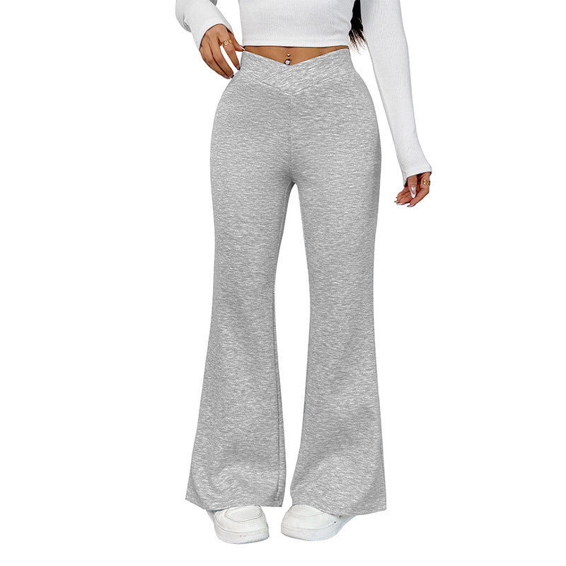 Women's Casual Daily Hot Girl Slim Fit Bootcut Trousers - D&A