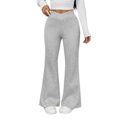 Women's Casual Daily Hot Girl Slim Fit Bootcut Trousers - D&A