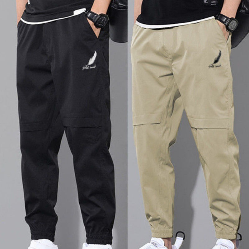 Overalls Men's Velvet Padded Casual Pants - D&A