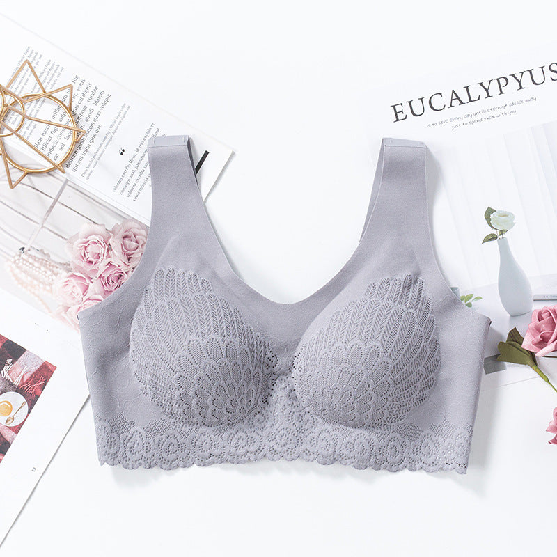Underwear lace bra Light Blue - D&A