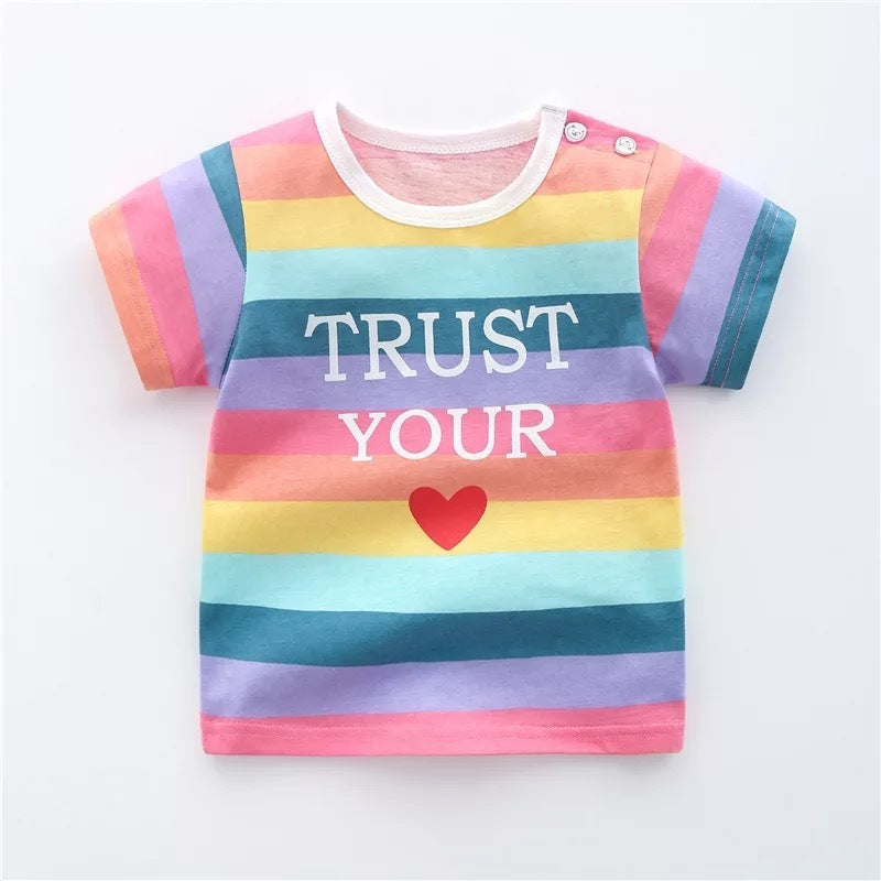 Children's cotton T-shirt - D&A