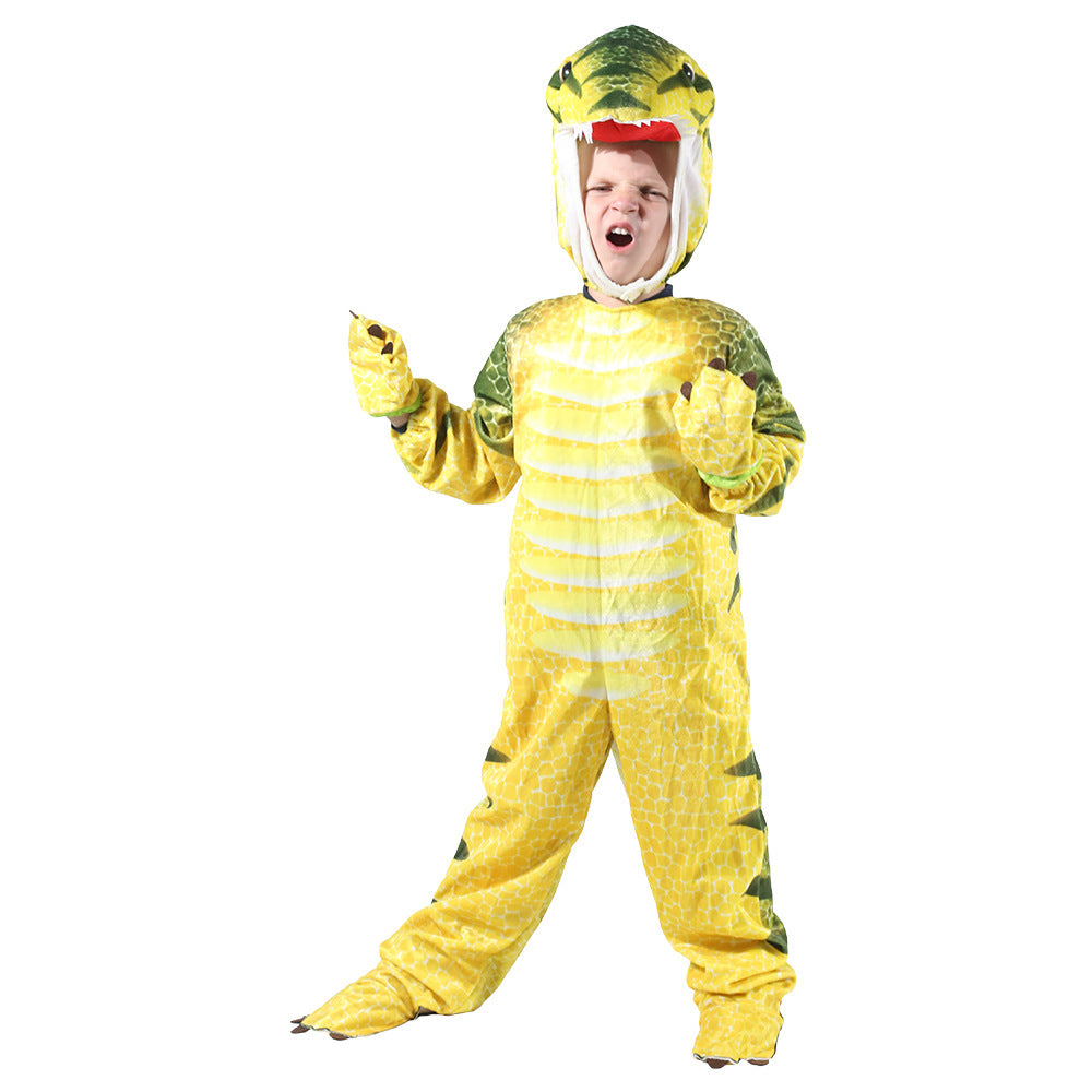 Jurassic Halloween Costume Yellow - D&A
