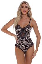 Sexy Lingerie Lace Sheer Lingerie Open Back Bodysuit Lingerie - D&A