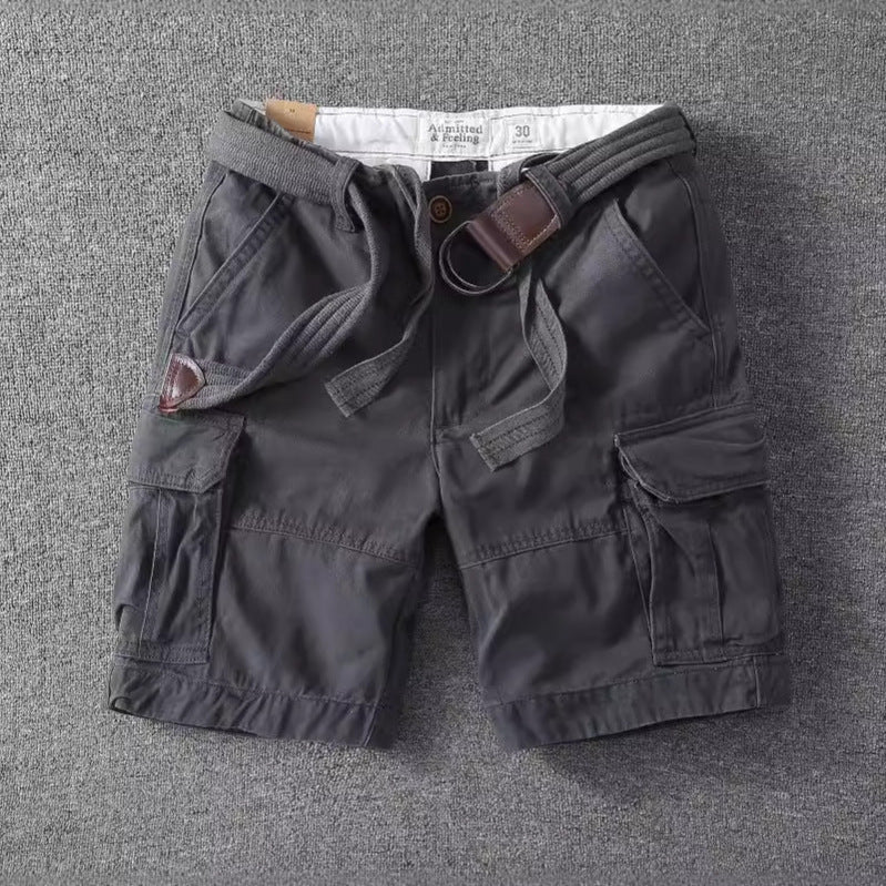 Retro Heavy Casual Overalls Pants - D&A
