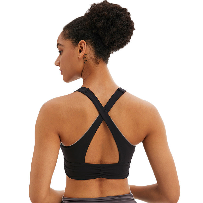 Underwear Beauty Back Bra Back Hollow Sports Bra - D&A