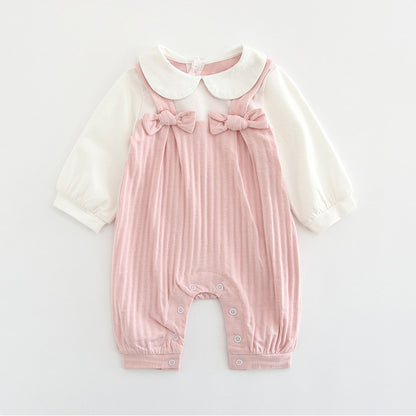 Baby embroidered jumpsuit - D&A