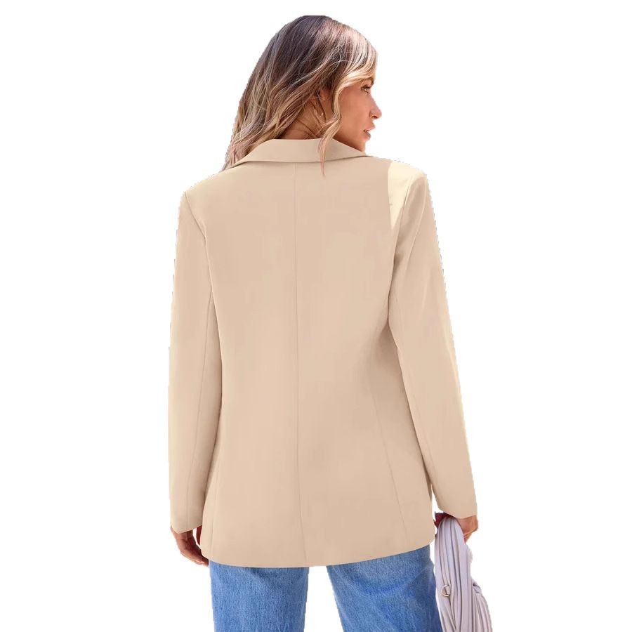 British Style Casual Long Sleeve Coat - D&A
