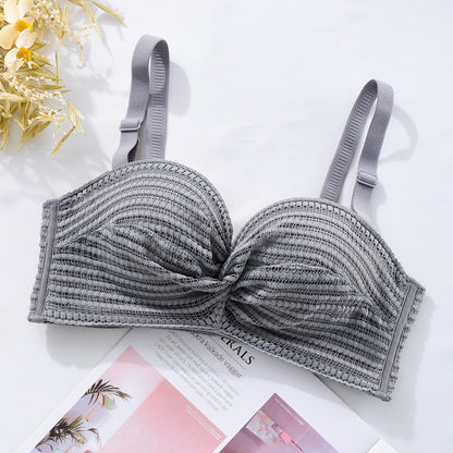 Strapless women's bra Grey - D&A