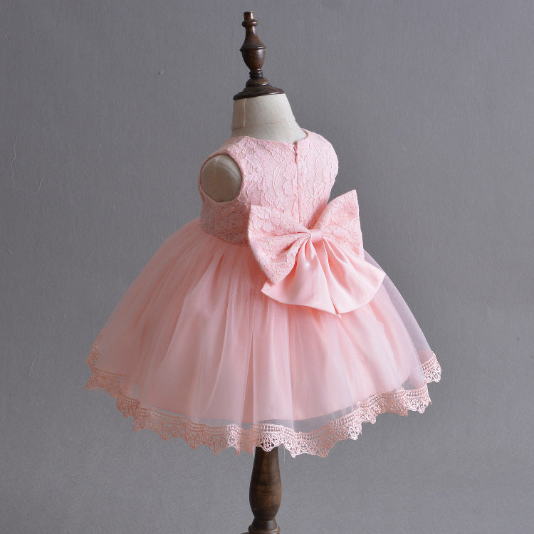 New Winter Dress Dress Baby Baby Full Moon Princess Skirt Dress Shaqun Girls Lotus - D&A