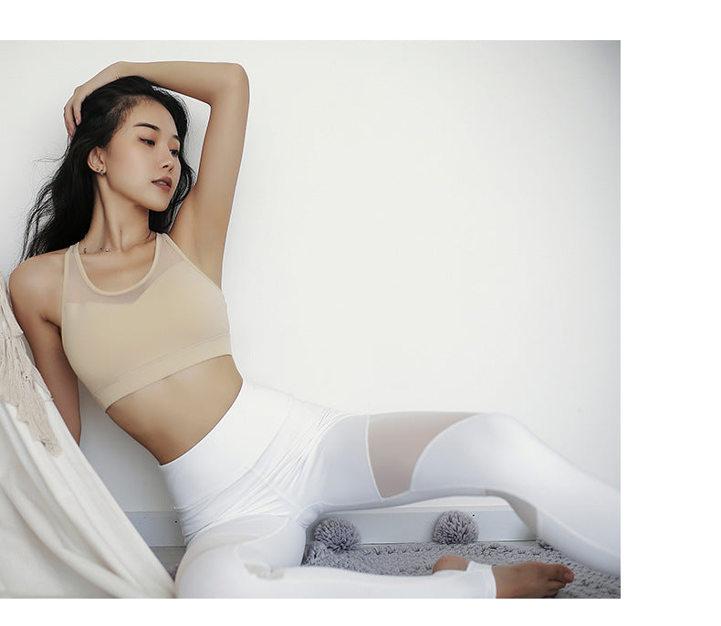 Beautiful back bra casual blouse sports bra - D&A