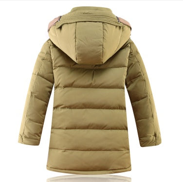-30 Degree Children's Winter Jackets Duck Down Padded Children Clothing Big Boys Warm Winter Down Coat Thickening Outerwear - D&A