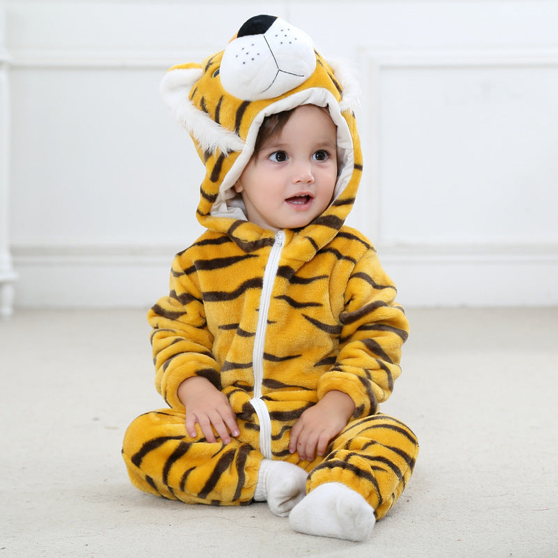 Baby Rompers Winter Autumn Clothes Tiger - D&A