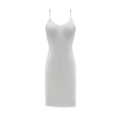 Women's Sling Hip-lift And Belly Shaping Women's Body Shaping Dress White - D&A