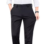 Men's Business Casual Trousers Spring And Summer Drape - D&A