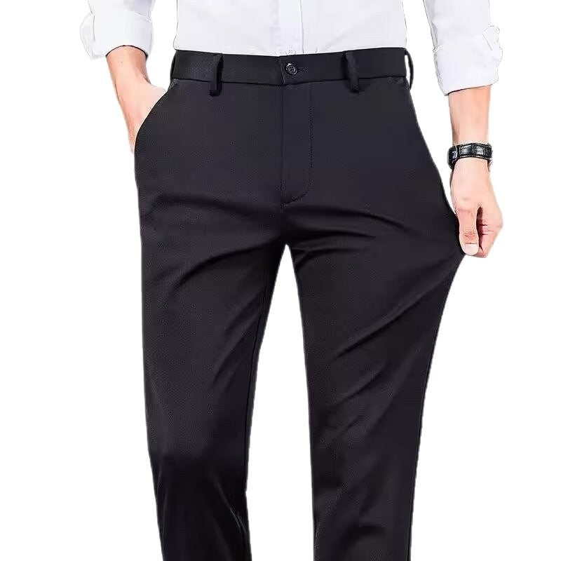 Men's Business Casual Trousers Spring And Summer Drape - D&A