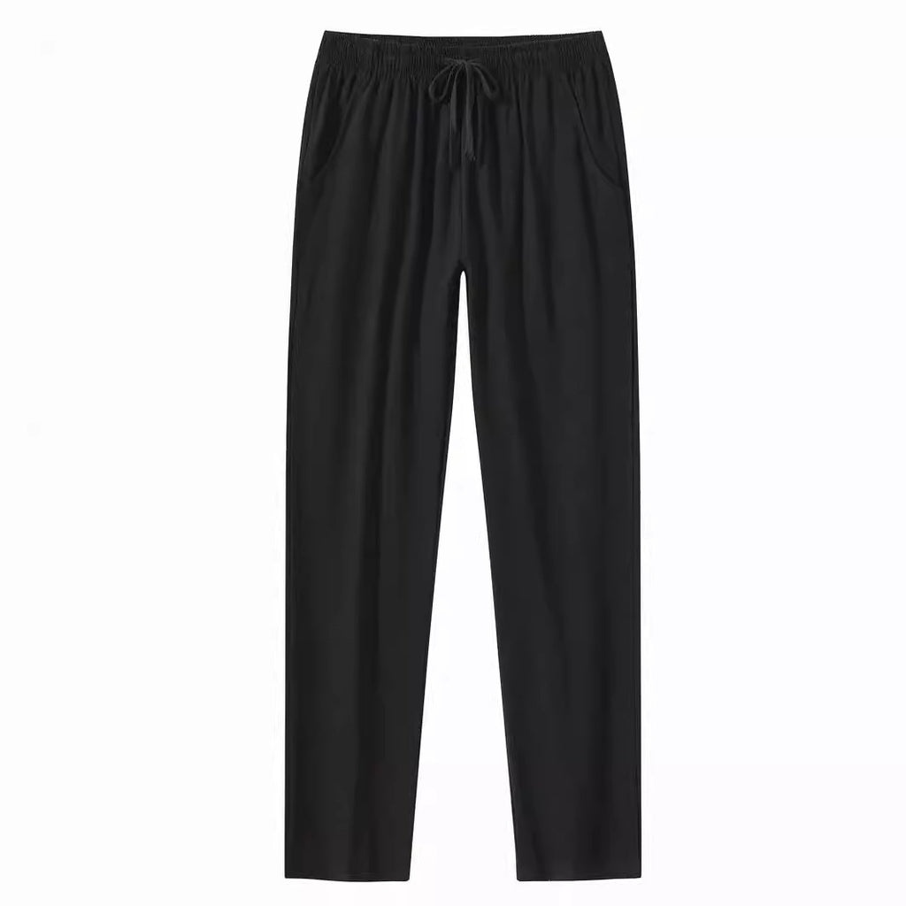 Cotton And Linen Beach Pants Men's Loose Casual - D&A