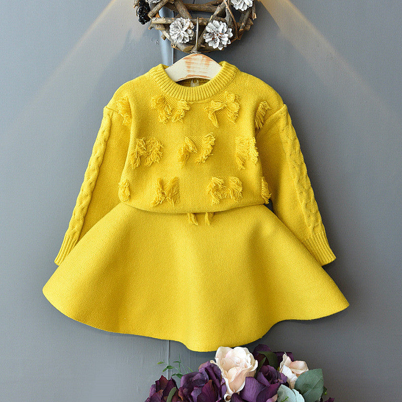 Children's clothing suits Yellow - D&A