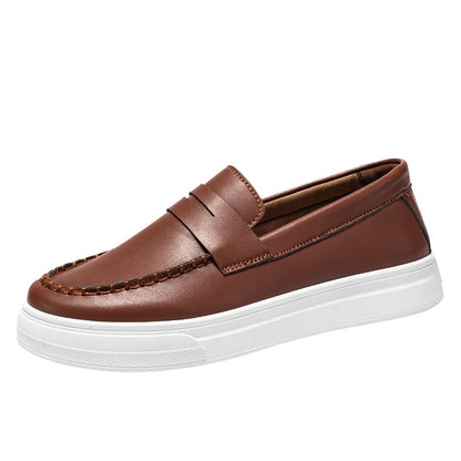 Men's Shoes British Style Summer Breathable Gommino - D&A