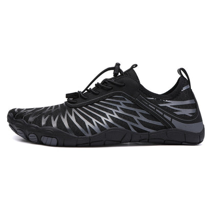Outdoor Sports Upstream Shoes Beach 8305 Black Sole with nails - D&A