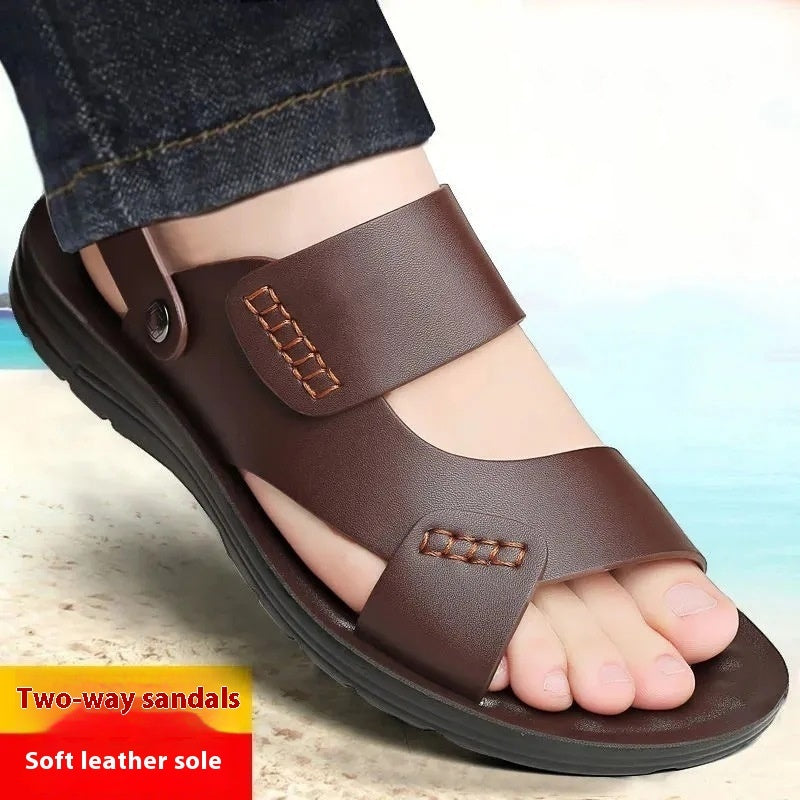 Men's Sandals Two-way Outdoor Platform - D&A
