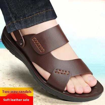 Men's Sandals Two-way Outdoor Platform - D&A
