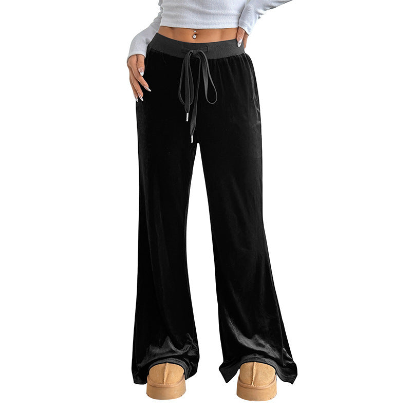 Autumn New Style Micro-pull Draped Pants Women - D&A