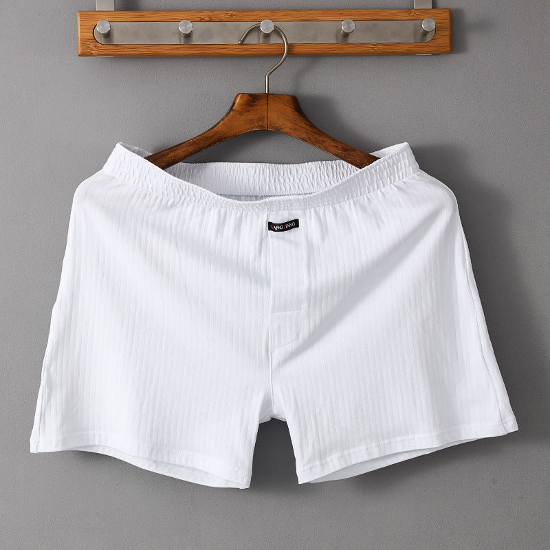 Men's Underwear Loose Arrow Pants Plus Size White - D&A