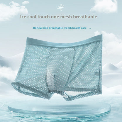 Ice Silk Mesh Men's Underwear - D&A