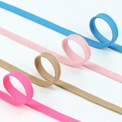 White Shoes Colorful Bandlet Shoelaces - D&A