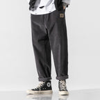 Loose Straight Sports Pants Autumn And Winter Men - D&A