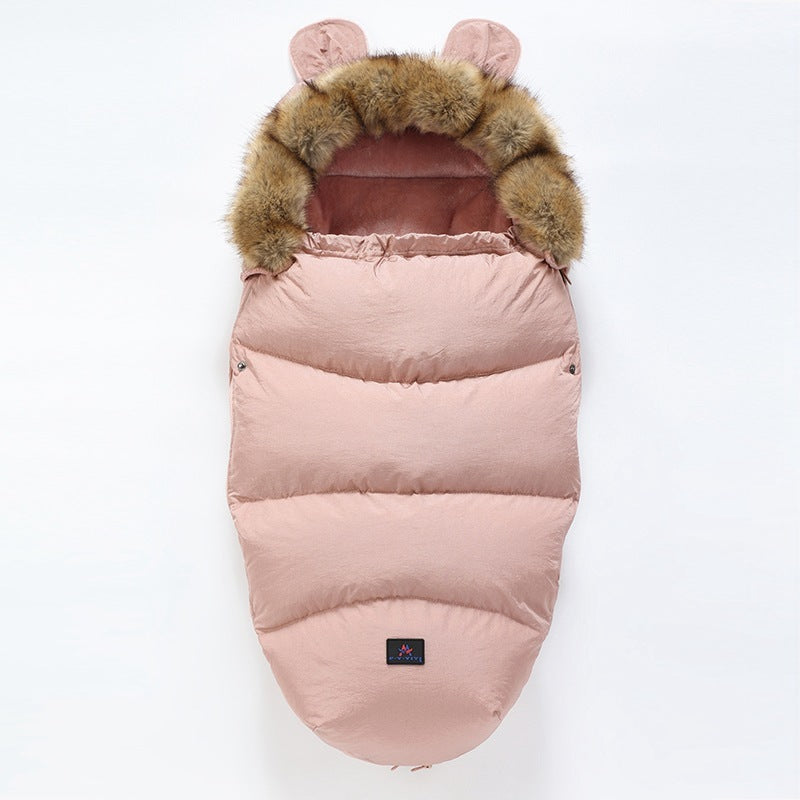 New baby stroller sleeping bag Skin Pink 100cm - D&A