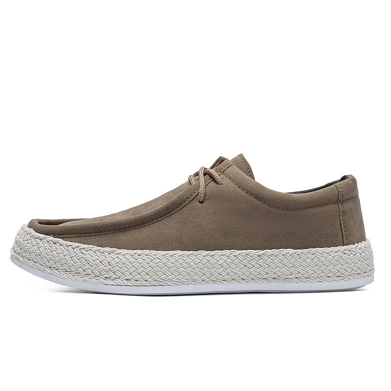 Men's Casual Pumps Men's Handmade Cloth Shoes Low-top Sneakers Men's - D&A