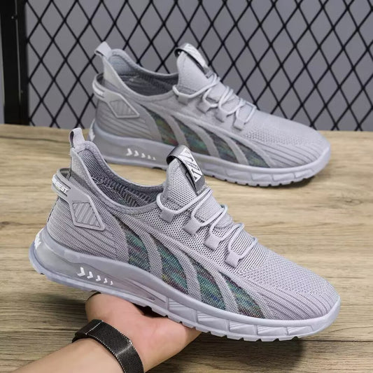 Summer Mesh Surface Lightweight Fat Foot Student Leisure Sneaker - D&A