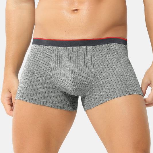 Men's Pants Pure Cotton Boxer Brief Thin Shorts - D&A