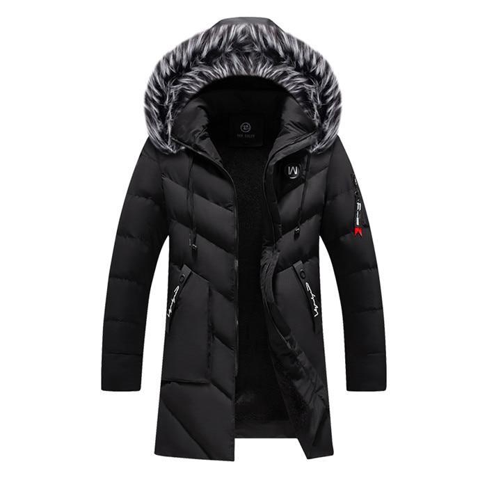 Omi Men's Winter Jackets Black - D&A