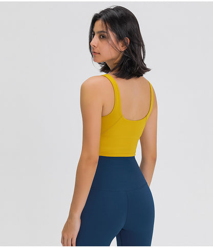 Vest-style sports bra - D&A