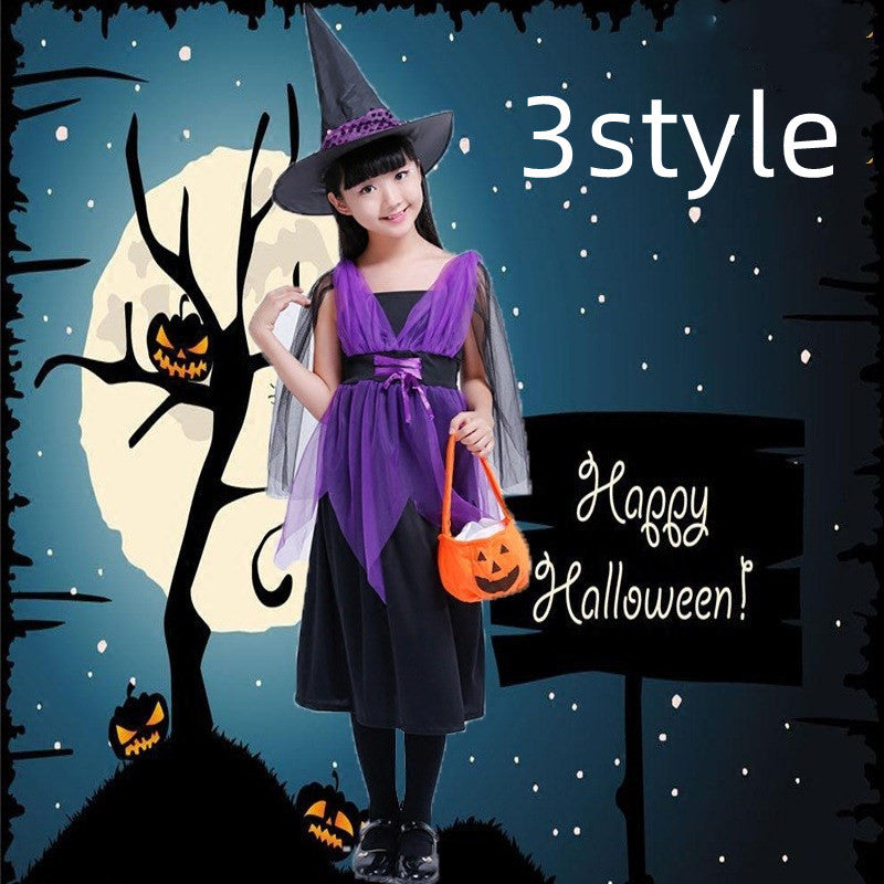 Halloween children Costume Princess Costume 3style - D&A