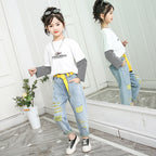 Big Children Loose Children In Spring Beggar Pants - D&A